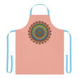 Mandala Art Apron - Apricot - Spiritual Decor All Over Prints - Blululi