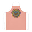Mandala Art Apron - Apricot - Spiritual Decor All Over Prints - Blululi
