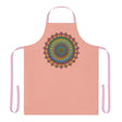 Mandala Art Apron - Apricot - Spiritual Decor All Over Prints - Blululi