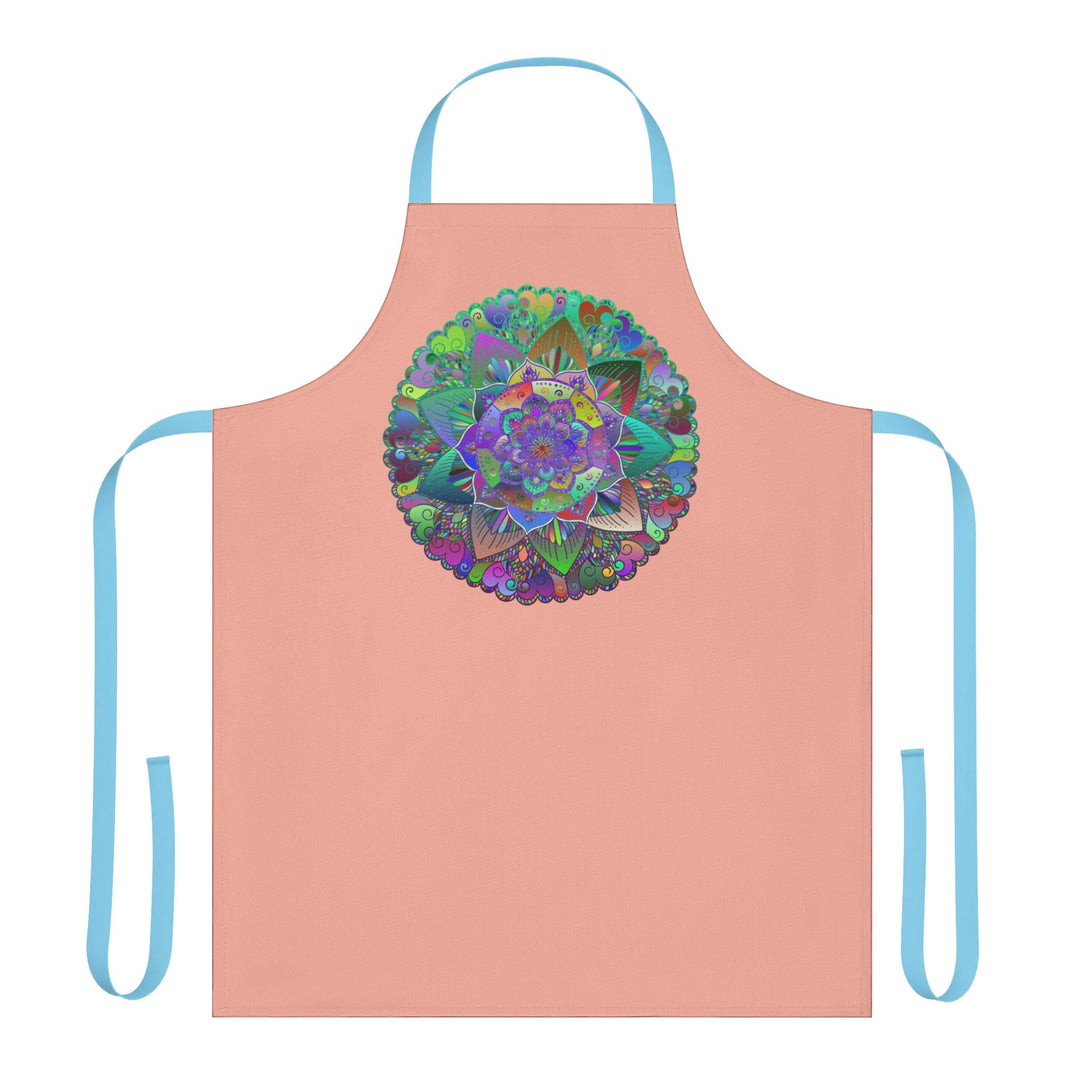 Mandala Art Apron - Apricot - Spiritual Vibes All Over Prints - Blululi