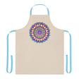 Mandala Art Apron - Beige, Floral Design All Over Prints - Blululi