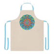 Mandala Art Apron - Beige - Hand - Drawn Design All Over Prints - Blululi