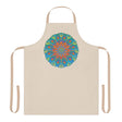 Mandala Art Apron - Beige - Hand - Drawn Design All Over Prints - Blululi