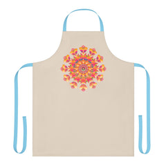 Mandala Art Apron - Beige - Kitchen Decor All Over Prints - Blululi