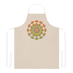 Mandala Art Apron - Beige - Kitchen Decor All Over Prints - Blululi