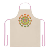 Mandala Art Apron - Beige - Kitchen Decor All Over Prints - Blululi