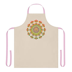 Mandala Art Apron - Beige - Kitchen Decor All Over Prints - Blululi