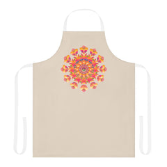 Mandala Art Apron - Beige - Kitchen Decor All Over Prints - Blululi