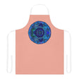 Mandala Art Apron - Blue & Purple Swirl All Over Prints - Blululi