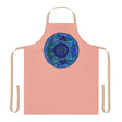 Mandala Art Apron - Blue & Purple Swirl All Over Prints - Blululi