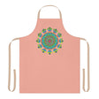 Mandala Art Apron - Colorful Apricot Kitchen All Over Prints - Blululi