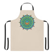 Mandala Art Apron - Colorful Floral Design All Over Prints - Blululi
