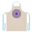 Mandala Art Apron - Colorful Floral Design All Over Prints - Blululi