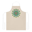 Mandala Art Apron - Colorful Floral Design All Over Prints - Blululi