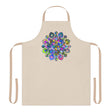 Mandala Art Apron - Colorful Floral Design All Over Prints - Blululi