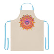 Mandala Art Apron - Colorful Floral Design All Over Prints - Blululi