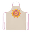 Mandala Art Apron - Colorful Floral Design All Over Prints - Blululi