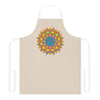 Mandala Art Apron - Colorful Floral Design All Over Prints - Blululi