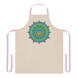 Mandala Art Apron - Colorful Floral Design All Over Prints - Blululi
