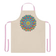 Mandala Art Apron - Colorful Floral Design All Over Prints - Blululi