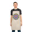 Mandala Art Apron - Colorful Floral Design All Over Prints - Blululi