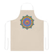 Mandala Art Apron - Colorful Floral Design All Over Prints - Blululi