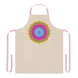 Mandala Art Apron - Colorful Floral Design All Over Prints - Blululi