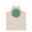 Mandala Art Apron - Colorful Floral Design All Over Prints - Blululi