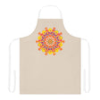 Mandala Art Apron - Colorful Floral Design All Over Prints - Blululi