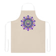 Mandala Art Apron - Colorful Floral Design All Over Prints - Blululi