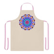 Mandala Art Apron - Colorful Floral Design All Over Prints - Blululi