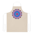 Mandala Art Apron - Colorful Floral Design All Over Prints - Blululi
