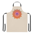 Mandala Art Apron - Colorful Floral Design All Over Prints - Blululi