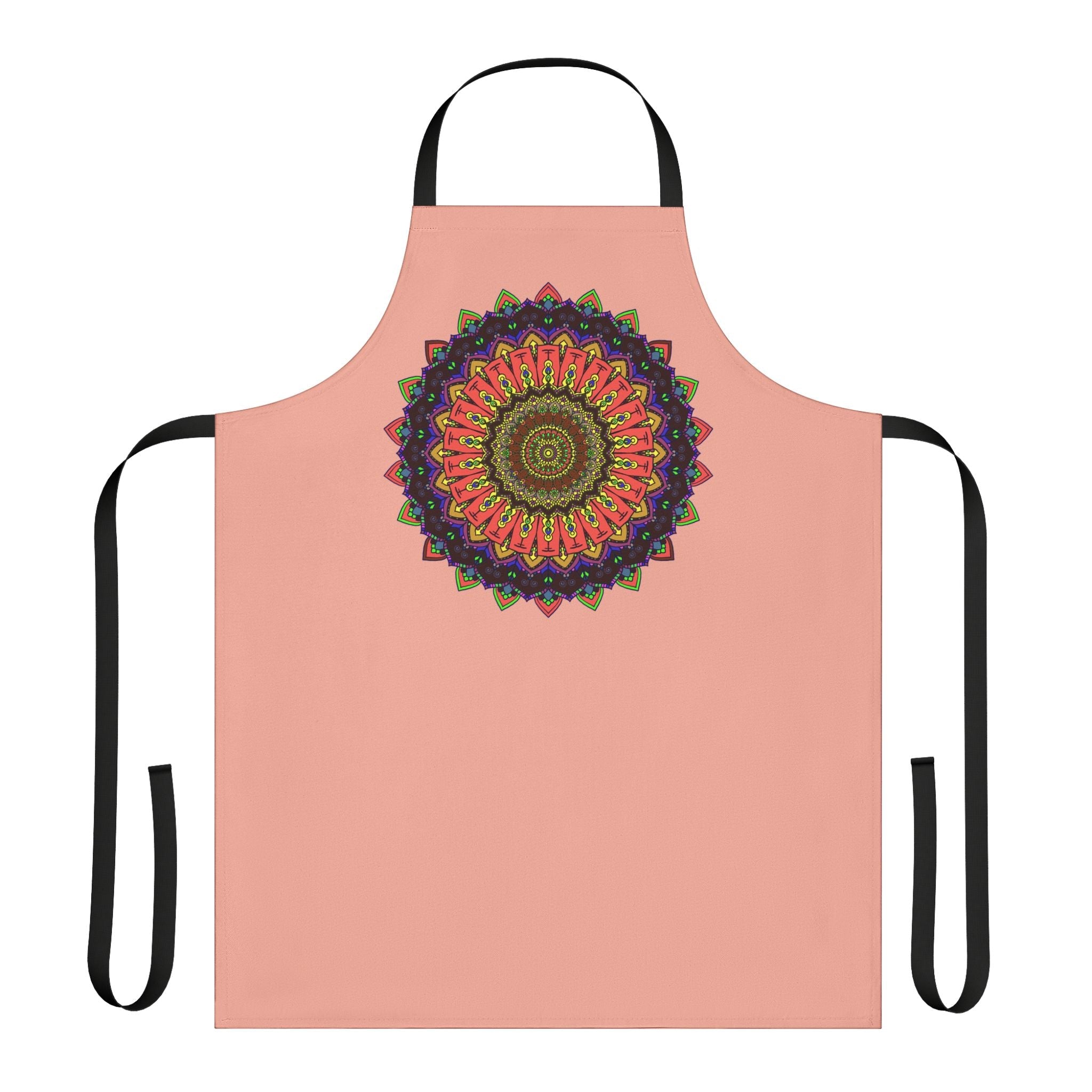 Mandala Art Apron - Colorful & Intricate All Over Prints - Blululi