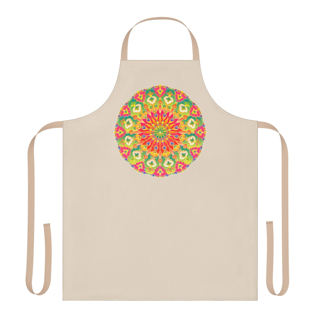 Mandala Art Apron - Colorful & Intricate All Over Prints - Blululi