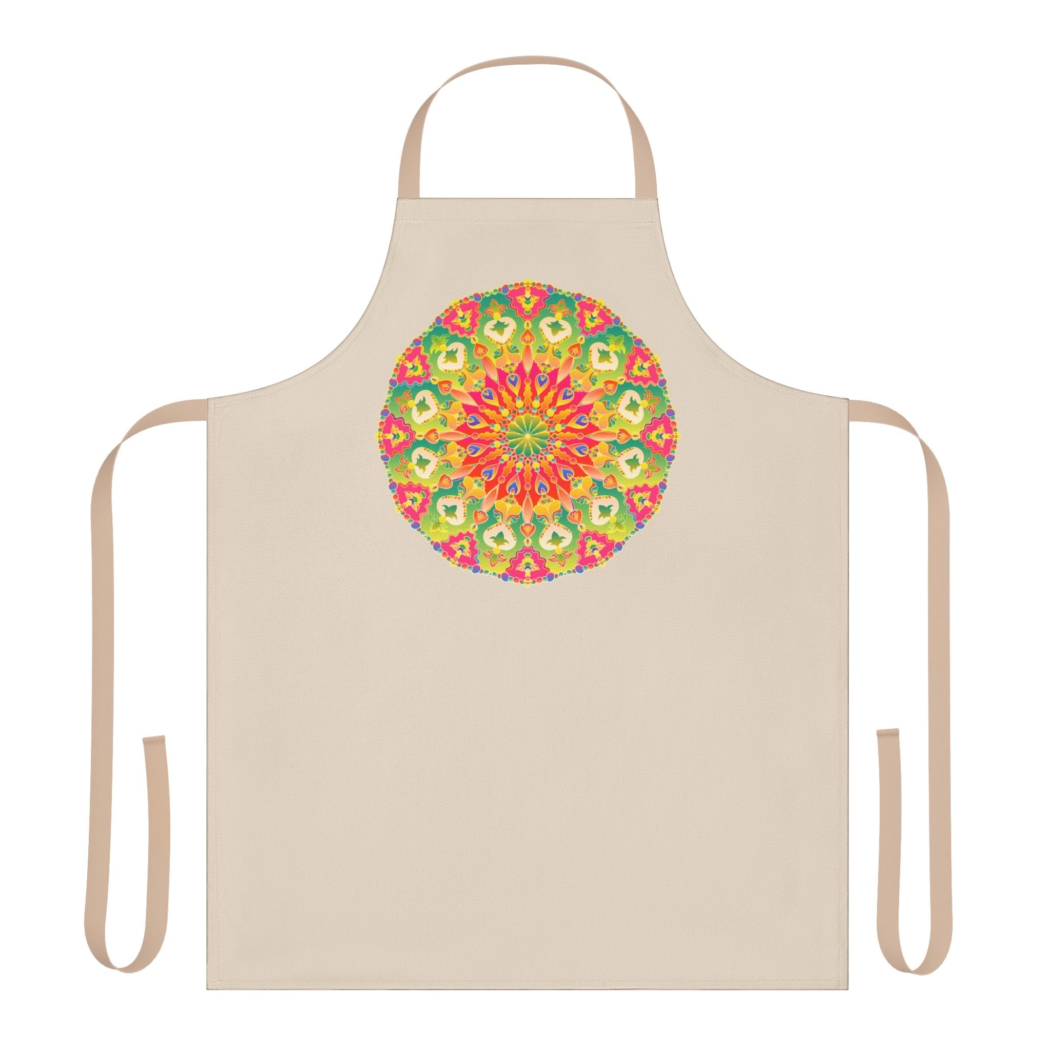 Mandala Art Apron - Colorful & Intricate All Over Prints - Blululi