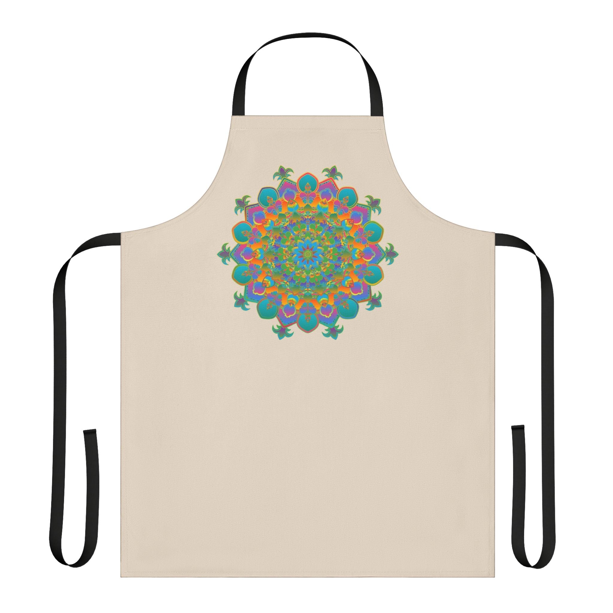 Mandala Art Apron - Colorful & Intricate All Over Prints - Blululi