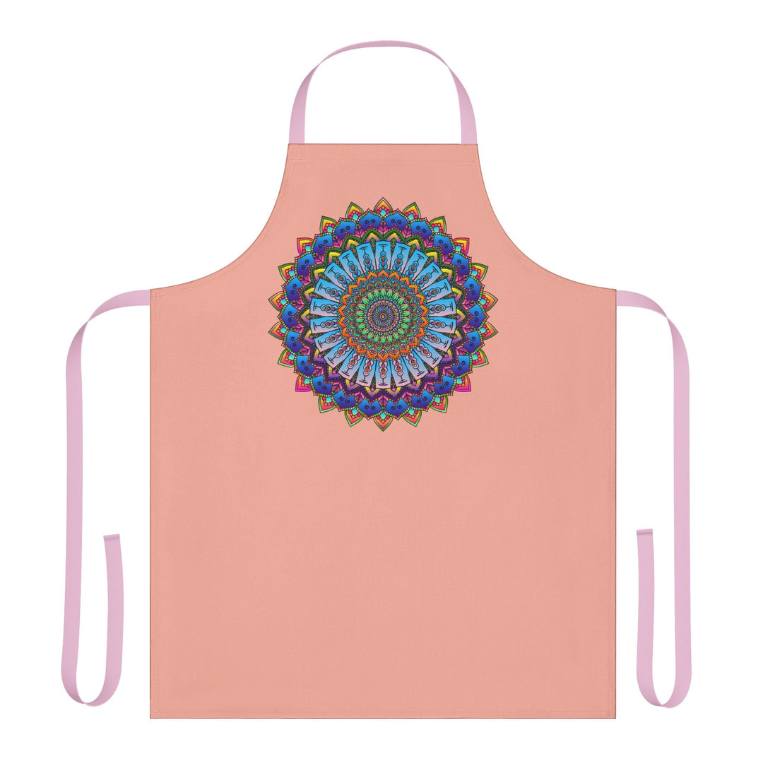 Mandala Art Apron - Colorful & Intricate All Over Prints - Blululi