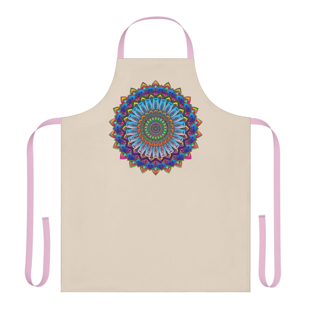 Mandala Art Apron - Colorful & Intricate All Over Prints - Blululi