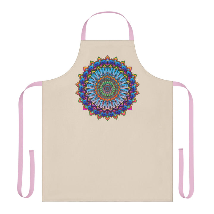 Mandala Art Apron - Colorful & Intricate All Over Prints - Blululi