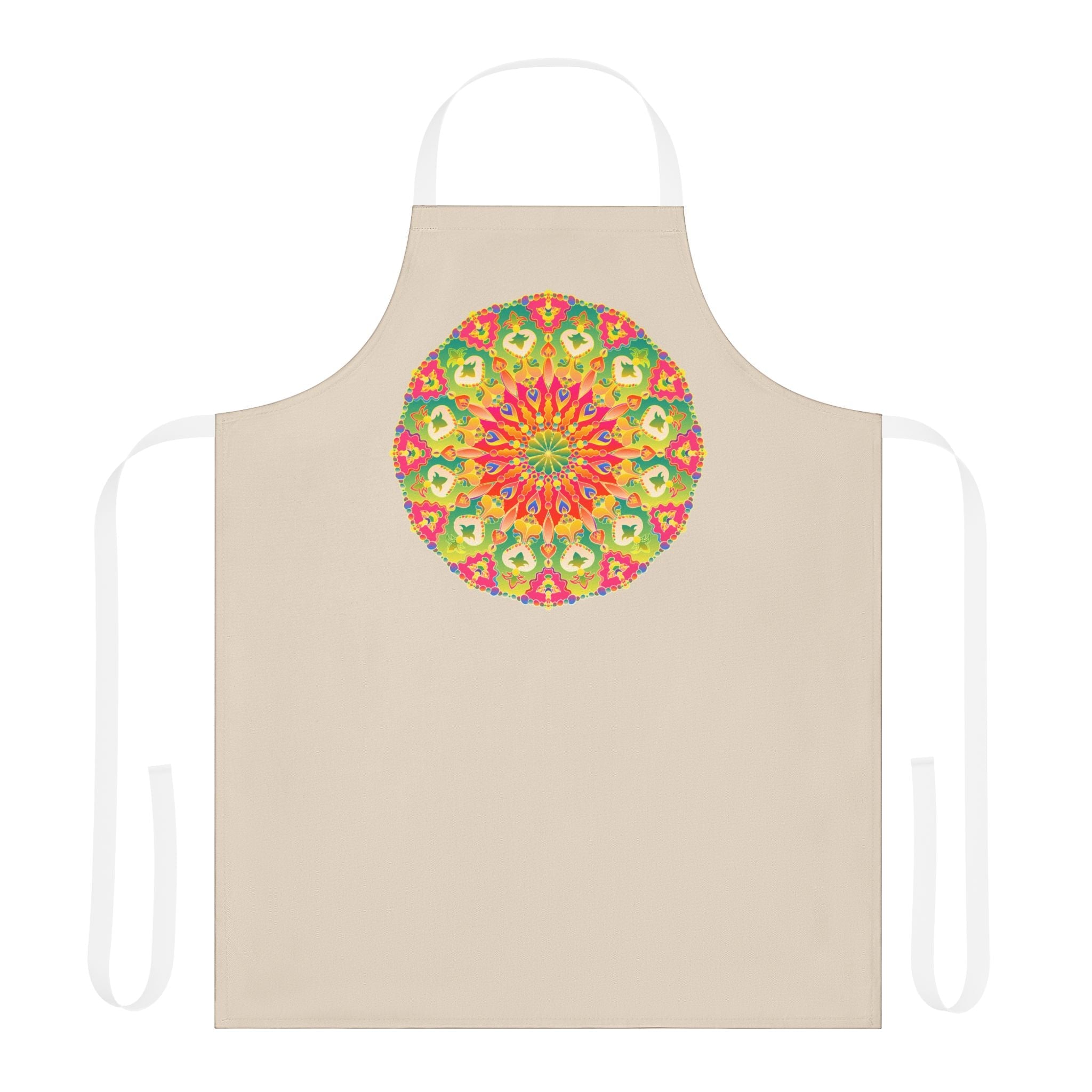 Mandala Art Apron - Colorful & Intricate All Over Prints - Blululi