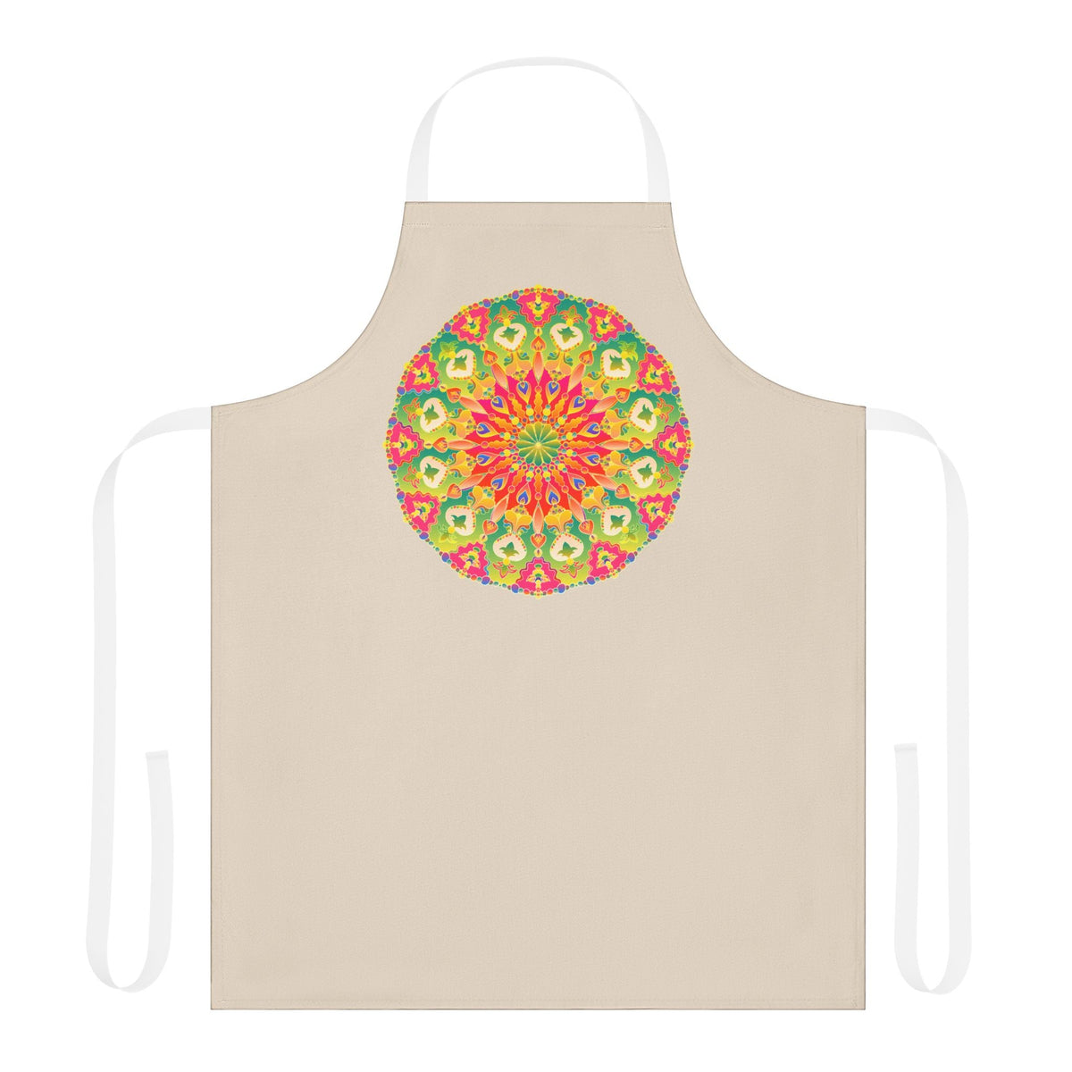 Mandala Art Apron - Colorful & Intricate All Over Prints - Blululi