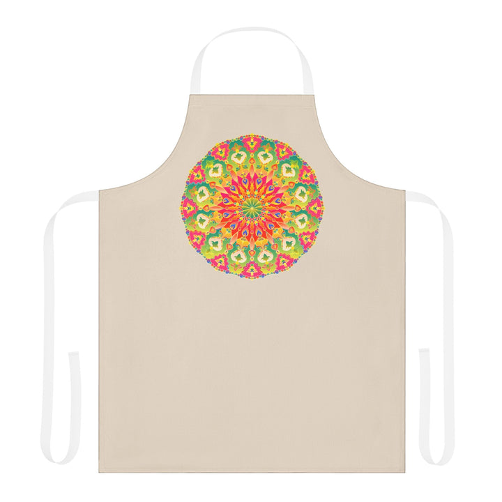 Mandala Art Apron - Colorful & Intricate All Over Prints - Blululi