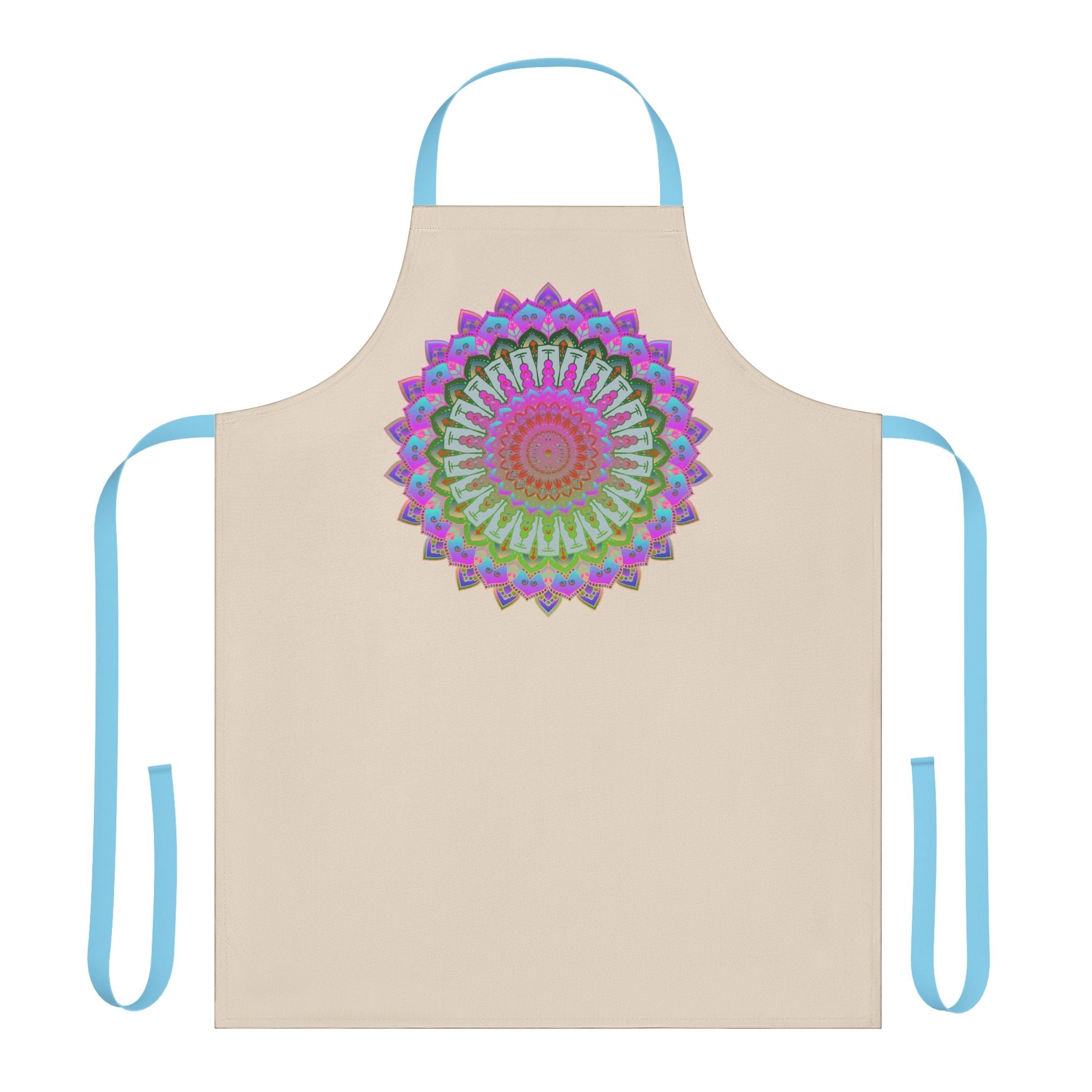 Mandala Art Apron - Colorful & Intricate All Over Prints - Blululi