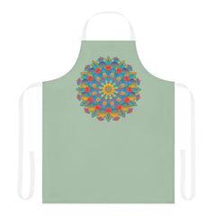 Mandala Art Apron - Colorful & Intricate All Over Prints - Blululi