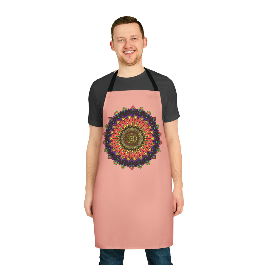 Mandala Art Apron - Colorful & Intricate All Over Prints - Blululi