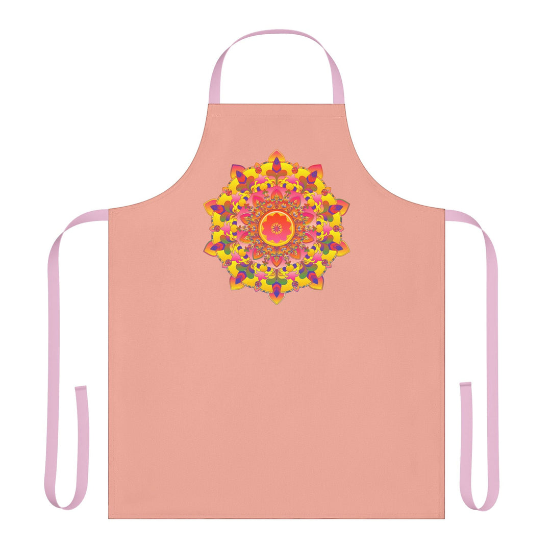 Mandala Art Apron - Colorful & Intricate All Over Prints - Blululi