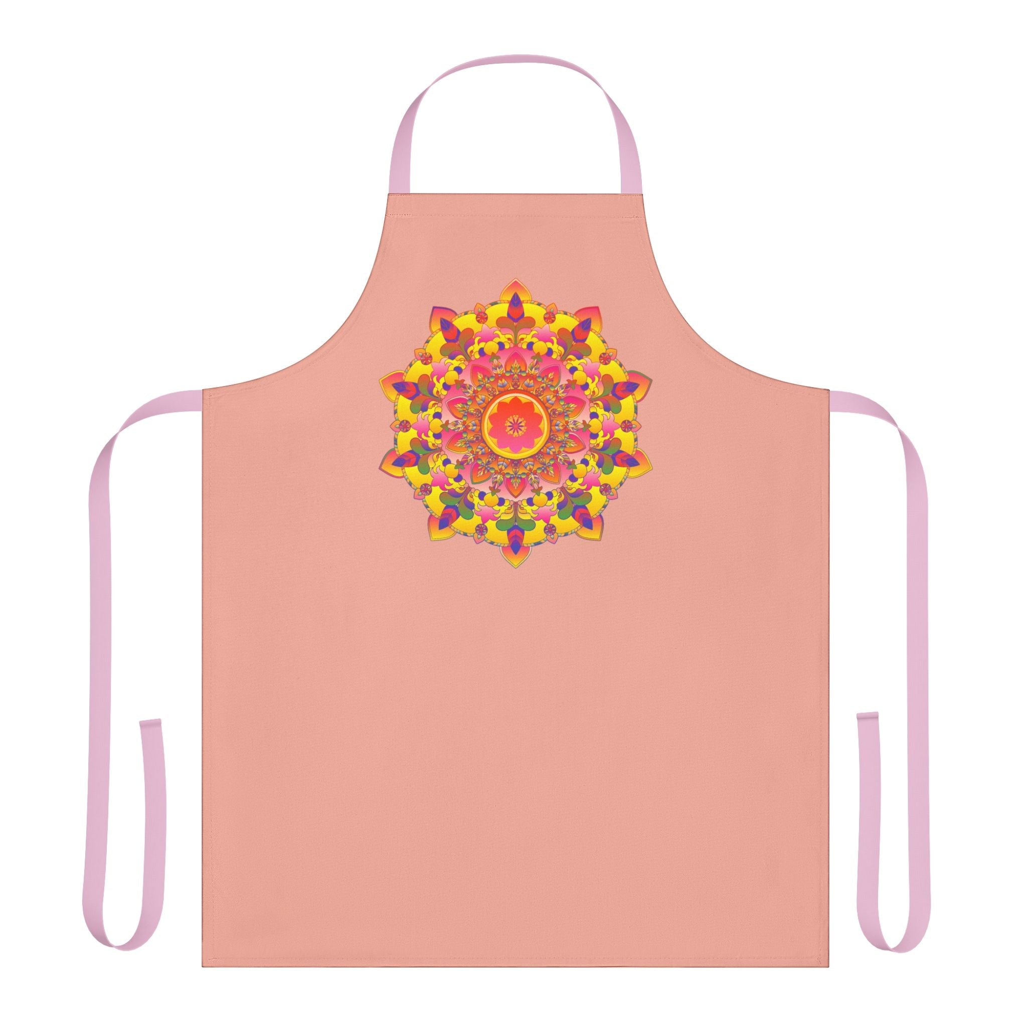 Mandala Art Apron - Colorful & Intricate All Over Prints - Blululi