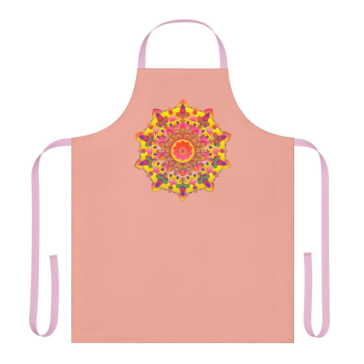 Mandala Art Apron - Colorful & Intricate All Over Prints - Blululi