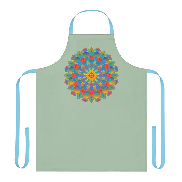 Mandala Art Apron - Colorful & Intricate All Over Prints - Blululi